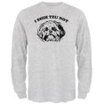 thumbnail image 1 of I Shih Tzu Not Mens Long Sleeve T Shirt, 1 of 1