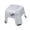Clear, variant on Versatile Step Stool Bathroom Stool Portable Furniture Chair Multipurpose Change Clear