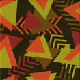 thumbnail image 1 of Ahgly Company Machine Washable Indoor Square Transitional Maroon Red Area Rugs, 4' Square, 1 of 7