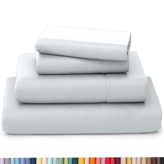 HAOAN Ultra Soft Wrinkle Resistant Bamboo Sheet Set - 4 Piece Set - 2200 Series