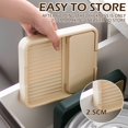 thumbnail image 4 of 3Pcs Utensil Rest Holder for Stove Top Foldable Spoon Holder with Pot Lid Holder Multifunctional Kitchen Spatula Rest Organizer 
Heat Resistant Reusable Spatula Rests for Spoon Pot Lid, 4 of 9
