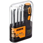 Screwdriver Set With Interchangeable Bars Blades 8pc Screwdriver | For Home Long Blades Repair Sturdy & Compact Kit For Fixing Electronics, Laptops, Machines Pc | Multipurpose Tool Kit