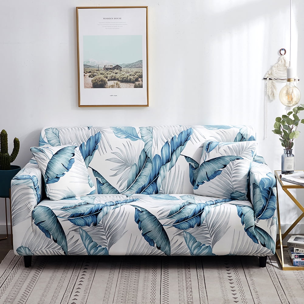 1/2/3/4 Seater Elastic Sofa Covers Slipcover Settee Stretch Floral Couch Protector