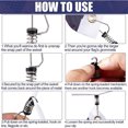 thumbnail image 2 of 4Pcs Fishing Flag Clips Sturdy Reliable Rust-proof Torsion Spring Fishing Flag Marine Boat Clip Flagpole Lines Hardware Accessories, 2 of 6