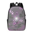 thumbnail image 3 of YFYANG Sac à Dos pour Ordinateur Portable 17 Pouces, Sac à Dos de Voyage Mode pour le Travail avec Motif de Fleurs Tourbillonnantes et Fluides, Interface avec Câble USB et Écouteurs pour Hommes et Femmes, 3 of 6