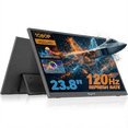 thumbnail image 1 of TUTT 23.8" Gaming Portable Monitor | 120Hz FHD Built-in Kickstand, Dual Speaker, VESA Mount S23, 1 of 12