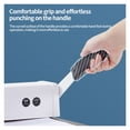 thumbnail image 4 of Manual Spiral Binding Machine 10 Hole Metal Paper Book File Punching And BindingOffice Binding Machine Iron Ring Book Binding ,Pinpoint Punching, 4 of 7