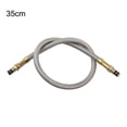 thumbnail image 1 of Tube Tressé Jaune 35 50 cm Tube d'Extension pour Réchaud de Camping Extérieur Tube Tressé Tuyau Accessoires pour Réservoir de Gaz Qualité Supérieure 35 cm, 1 of 9