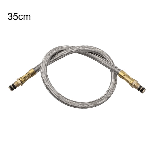 Tube Tressé Jaune 35 50 cm Tube d'Extension pour Réchaud de Camping Extérieur Tube Tressé Tuyau Accessoires pour Réservoir de Gaz Qualité Supérieure 35 cm