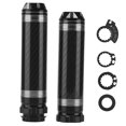 thumbnail image 1 of Motorcycle Handlebar Grip, Carbon Fiber Waterproof Handlebar Grip End  For Autocycle ,Red,Gold,Silver,Blue, 1 of 8