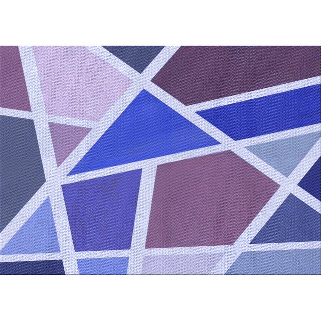 Ahgly Company Machine Washable Indoor Rectangle Transitional Purple Amethyst Purple Area Rugs, 6' x 9'