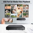thumbnail image 2 of Portable Dvd Player Home Dvd Player Digital Multimedia Player 1080P Hd Av Output with Remote Control Dvd Player for Laptop, 2 of 8