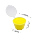 thumbnail image 3 of Yellow Solid Color Butter Slime Clay Toy Non Settling Stretchy Diy Craft Yellow Color With Accessories For Creative Play, 3 of 7