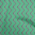 thumbnail image 1 of oneOone Velvet Sea Green Fabric Block Dress Material Fabric Print Fabric By The Yard 58 Inch Wide-RU, 1 of 5