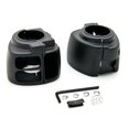 thumbnail image 1 of Krator Kit de Couverture de Contrôle de Commutateur de Guidon Noir Compatible avec Harley Davidson Softail 2000-2005, 1 of 3