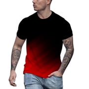 Ketyyh-chn99 T-shirt homme T-Shirt couleur solide Tee manches courtes T-shirt homme col d'équerre T--shirts en coton pour hommes noir,L