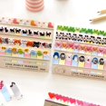 thumbnail image 3 of ziyahi Convenience Sticker Animal Bookmark Tab Note Memo Marker Portable Small Home Office School Students for Kids Children Type 5, 3 of 8