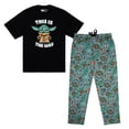 thumbnail image 1 of The Mandalorian Grogu This Is The Way Ensemble de Sommeil pour Hommes, Multicolore, Petit', 1 of 3