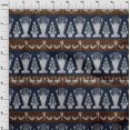 thumbnail image 3 of oneOone Polyester Lycra Fabric Ethnic Ikat Print Fabric By The Yard 56 Inch Wide, 3 of 4