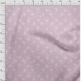 thumbnail image 4 of oneOone Georgette Viscose Rose Pink Fabric Asian Block Fabric For Sewing Printed Craft Fabric By The Yard 42 Inch Wide, 4 of 4