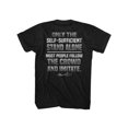 thumbnail image 3 of Bruce Lee Stand Alone Black Adult T-Shirt Tee, 3 of 3