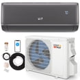 thumbnail image 1 of Costway 12000BTU Wifi Enabled Mini Split AC 22 SEER2115V Inverter Air Conditioner Gray, 1 of 10