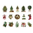 thumbnail image 1 of WHEANG Stickers Christmas Santa School Party Holiday Decoration And Craft Card Gift Envelope Box White, 1 of 4
