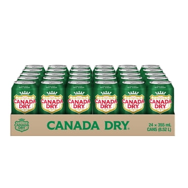 Canada Dry® Ginger Ale 355 mL Cans, 24 Pack