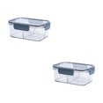 thumbnail image 1 of Oleegame 2PC Kids Snack Boxes For School Airtight Food Storage Container Dishwasher Produce Container For Refrigerator Keep Berry Fruit Vegetable Fresh Longer, 1 of 8