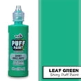 thumbnail image 4 of Tulip Puff Dimensional Fabric Paint, Leaf Green, 4 fl. oz., Nontoxic, Liquid, Permanent, Flexible, Machine Washable, 3D Texture, 4 of 7