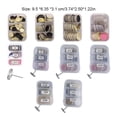 thumbnail image 4 of maskred Travel-friendly Pedicure Disc Case Dustproof Storage For Nails Accessories Lid ABS Foot Files Tool 25mm Style 1, 4 of 6