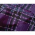 thumbnail image 4 of oneOone Silk Tabby Fabric Tartan Check Print Fabric BTY 42 Inch Wide, 4 of 4