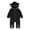 D-Black, variant on 2025 Snowsuit Children's Boys Meow Romper Ski Suit Thermal Ski Baby Bunny Romper Overall Winter Warm Snow Overall Windproof Winter Suit with Removable Hood Mud Suit Outdoor Softshell Suit