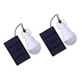 thumbnail image 1 of Solar Panel Light Bulb Device 15W Tents Lamps Simple Indoor Outdoor Camping Tent Lamp Lighting Accessory Hanging Lights Devices 2pcs, 1 of 9