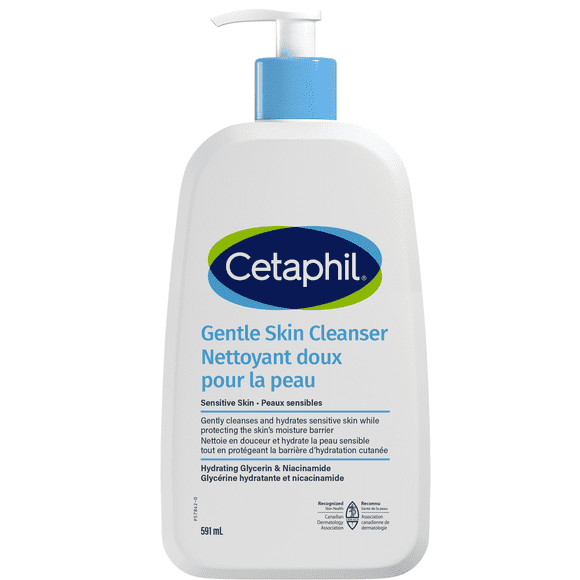 Cetaphil Gentle Skin Cleanser 591ml | Moisturizing Face and Body Wash | For Dry and Sensitive Skin | Recommended by Dermatologists