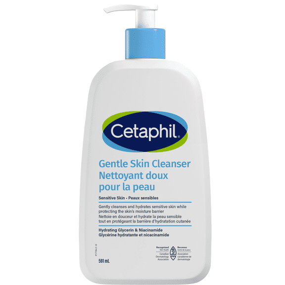 Cetaphil Gentle Skin Cleanser 591ml | Moisturizing Face and Body Wash | For Dry and Sensitive Skin | Recommended by Dermatologists