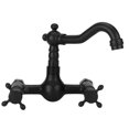 thumbnail image 4 of Robinet de Salle de Bain, Robinet Mural en Cuivre Design Exquis, 4 of 8