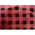 thumbnail image 4 of oneOone Cotton Silk Fabric Gingham Check Printed Craft Fabric BTY 42 Inch Wide, 4 of 4