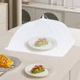 thumbnail image 3 of Reusable Mesh Food Cover Foldable Screen Protector for Cakes Fruits Picnic BBQ and Indoor Outdoor Dining, 3 of 3