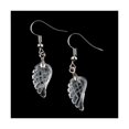 thumbnail image 1 of 1 Pair Pearl Earring Ear Stud Sweet Gift Exquisite Attractive Beautiful Long-lasting Rustproof Carved Crystal Angel Wing Type 2, 1 of 6