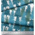 thumbnail image 3 of Soimoi Rayon Fabric Cedar Tree Print Fabric by Yard 56 Inch Wide, 3 of 5