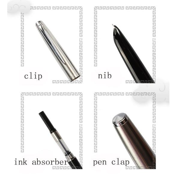 Stylo 911 Fine JinHao Extra Lisse 038mm Pointe Fine Papeterie pour Écriture Précise et Usage Quotidien