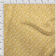 thumbnail image 4 of oneOone Cotton Poplin Yellow Fabric Paisleys Sewing Craft Projects Fabric Prints By Yard 56 Inch Wide-PI, 4 of 5