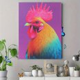 thumbnail image 4 of Rooster Artwork Kitchen Canvas Wall Art 15.75x11.81 Inches, 4 of 8