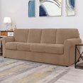 thumbnail image 2 of CHUN YI Stretch Checks Spandex Sofa Cover Separate Backrests Cushions Cover Slipcover, 2 of 5