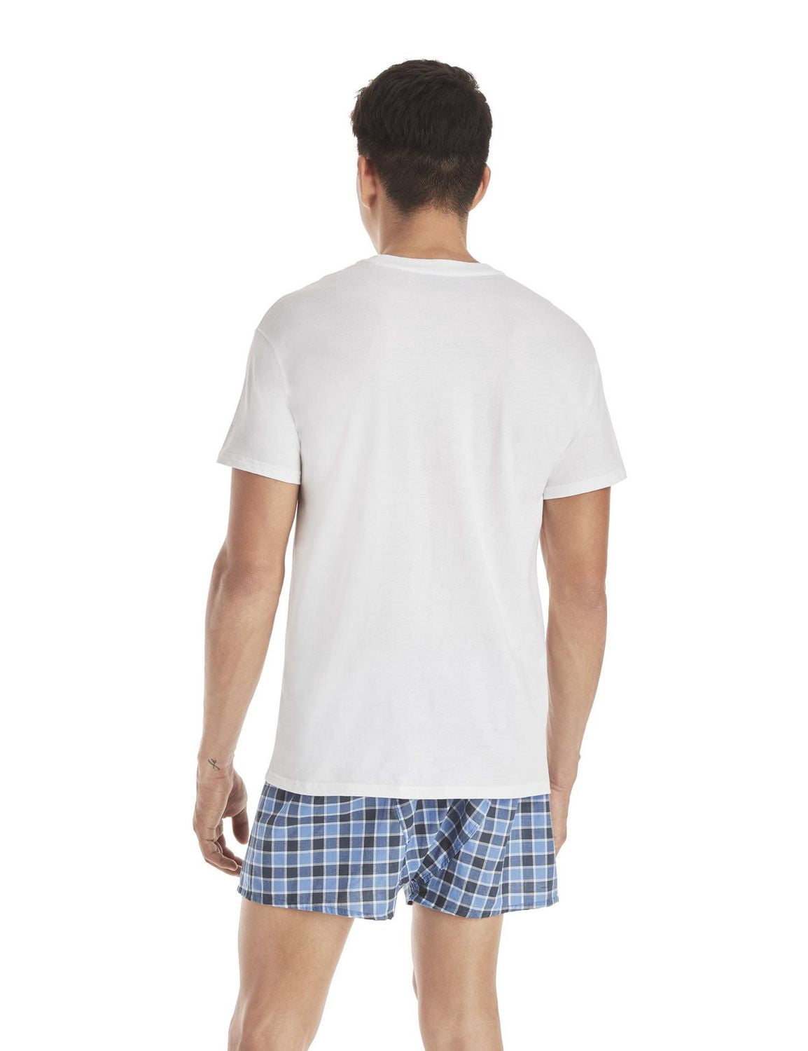 T-shirts Col V Sans Etiquette pour Hommes Hanes - ComfortSoft