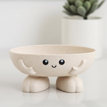 TopLLC Soap Dish Ceramic Soap Holder Self Draining White Leaf-Shape Soap Dishes For Bathroom Bar Soap Holder Easy To Clean Keeps Soap Dry on Clearance