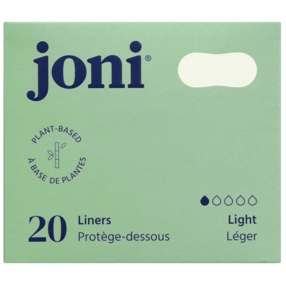 joni Organic Bamboo Liners, 19cm, 20ct
