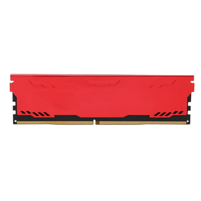 Desktop Memory Module Red DDR4 2666MHz 21300 Bandwidth Aluminium Alloy Gaming RAM for Computer Chassis Upgrade 32GB