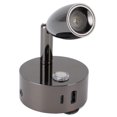 thumbnail image 1 of RV Reading Light, 12V-24V Dimmable RV LED Spotlight with Touch Switch & USB Port, Rotatable Wall Mounted RV Interior Light, Bedside Lamp for , Van, Boat, Trailer, Motorhome, 1 of 7